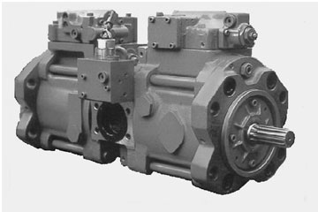 Komatsu Excavator Hydraulic Pump Repair